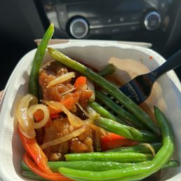 Sesame Chicken & Veggie Sesame Chicken & Veggie