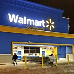 Walmart - Storefront at night