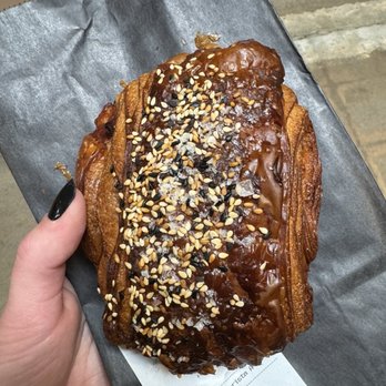 Black Box Bakery - Everything ham & cheese croissant - Bakeries Near Me - Edgewater, Colorado