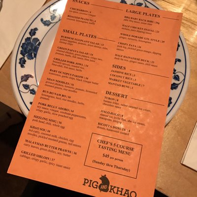 Menu photo 8 Pig and Khao New York, NY