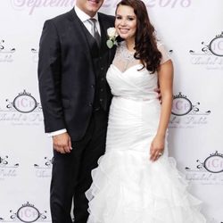 Send In the Clowns - Our wedding step and repeat
