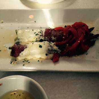 Cafe Assisi - Asparagus wrapped in prosciutto - Italian Near Me - Wrentham, Massachusetts Cafe Assisi - Asparagus wrapped in prosciutto - Italian Near Me - Wrentham, Massachusetts