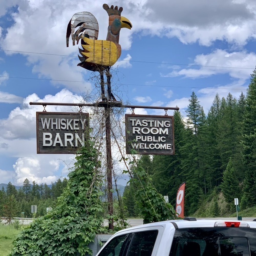 Glacier Distilling Company - Cool  Sign - Beer, Wine & Spirits Near Me - Coram, Montana