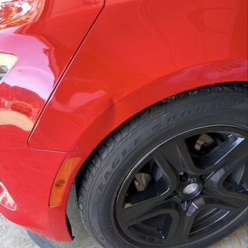 3MDentPros - Before image of dent - Mobile Dent Repair Near Me 3MDentPros - Before image of dent - Mobile Dent Repair Near Me