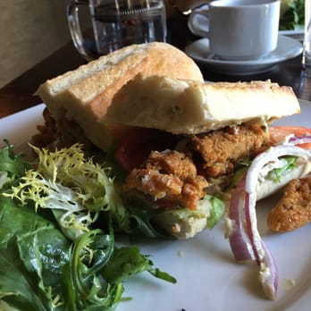 Sprig & Vine - Oyster mushroom po' boy - Vegan Near Me - New Hope, Pennsylvania