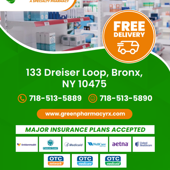 Green Pharmacy - Pharmacy Near Me - Bronx, New York Green Pharmacy - Pharmacy Near Me - Bronx, New York