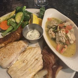 Trio fish plate - special Trio fish plate - special