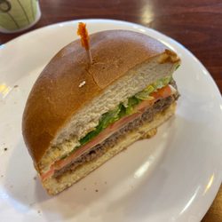 Life Cafe - Cheese burger at the cafe! Soooo good!