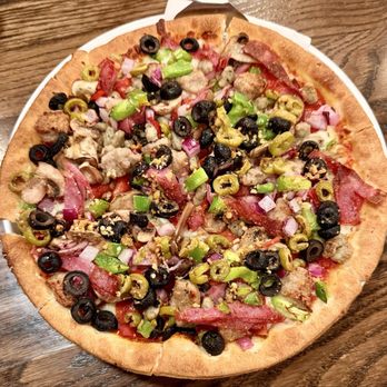 Hideaway Pizza - The Xtreme without jalapeños - Pizza Near Me - Plano, Texas