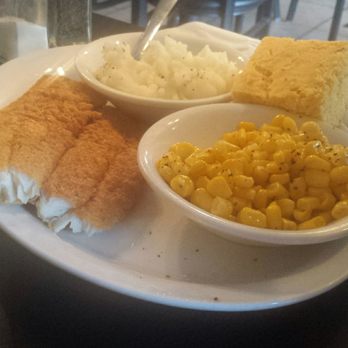 Eatz Uptown - Catfish with corn, mashed potatoes, sms corn bread - Southern Near Me - Bristol, Tennessee Eatz Uptown - Catfish with corn, mashed potatoes, sms corn bread - Southern Near Me - Bristol, Tennessee