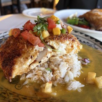 Rusty Pelican - Macadamia crusted halibut - Seafood Near Me - Newport Beach, California Rusty Pelican - Macadamia crusted halibut - Seafood Near Me - Newport Beach, California
