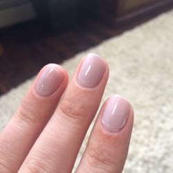 Cute Nails - Worst manicure ever. Pic taken the day after it was done!