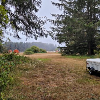 Orman Guest Ranch & Stables - view of the campsite, lots of room! - Campgrounds Near Me - Crescent City, California