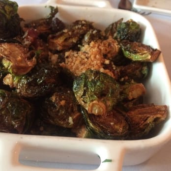 Floriana - Crispy fried Brussel spouts loaded with balsamic and fried bacon bits. Not the best but pretty darn good. - Italian Near Me - Washington, DC, District of Columbia