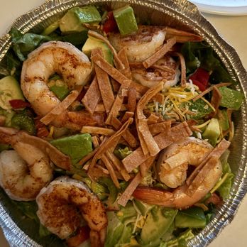 Las Fridas Mexican Kitchen-Doylestown - Fiesta salad with shrimp - New Mexican Cuisine Near Me - Doylestown, Pennsylvania