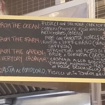 Pasta Casalinga - Menu - June 15th, 2018 - Italian Near Me - Seattle, Washington