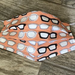 Ragbarn - The glasses fabric made the perfect mask for my optometrist