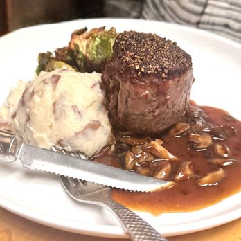 Streetside Seafood - Pepper Crusted Filet Mignon - Seafood Near Me - Birmingham, Michigan
