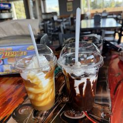 Zip's Mead - Caramel & hot fudge sundae's without the whip, nuts, & cherry.