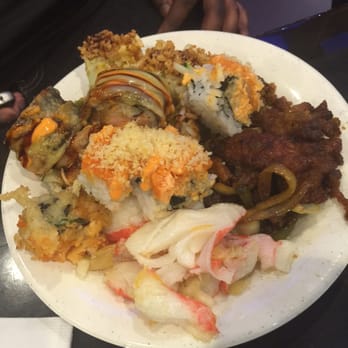 Yukai Buffet - Brother's plate!!! - Seafood Near Me - Virginia Beach, Virginia Yukai Buffet - Brother's plate!!! - Seafood Near Me - Virginia Beach, Virginia