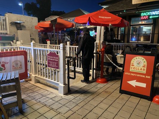 Italian Cellar Speakeasy Bar by null