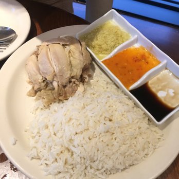 Savoy Kitchen - Hainan chicken $7.95 - Asian Fusion Near Me - Alhambra, California Savoy Kitchen - Hainan chicken $7.95 - Asian Fusion Near Me - Alhambra, California