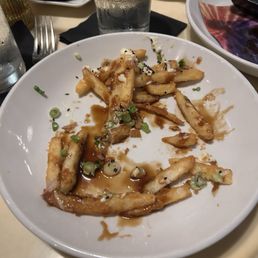 This plate was LOADED, but we dug in before taking a picture, sorry This plate was LOADED, but we dug in before taking a picture, sorry