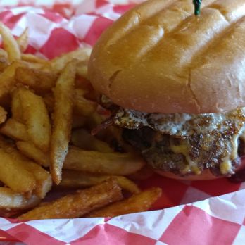 Studio Grill - Canyon burger and fries. - American Near Me - Kalamazoo, Michigan Studio Grill - Canyon burger and fries. - American Near Me - Kalamazoo, Michigan