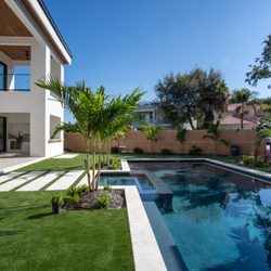 Salt & Pepper Construction - Backyard Landscape Remodel & Redesign (Pool area)