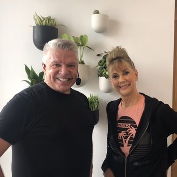Jazzercise - Jazzercise Instructor Kenny, and founder Judi Missett, in class together. - Kickboxing Near Me - Oceanside, California