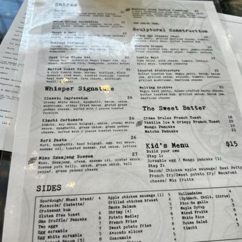 Whisper - Breakfast & Brunch Near Me - San Mateo, California Whisper - Breakfast & Brunch Near Me - San Mateo, California