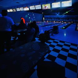 Parkway Bowl - Cosmic bowling bachelor and bachelorette party baby - S&A