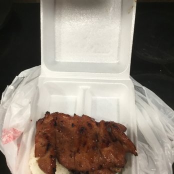 Kim's Korean Bar-B-Q - He forgot to put potato & choy sum!! - Korean Near Me - Honolulu, Hawaii