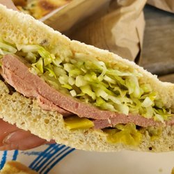 Antipasto's By Derose Gourmet Meat Fish & Deli - Liverwurst sandwich