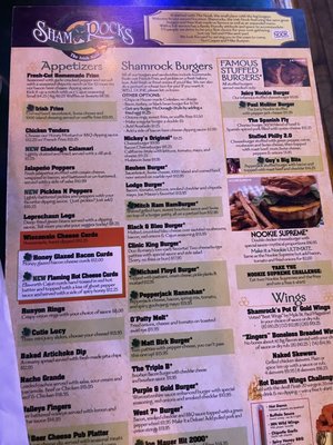Menu photo 5 Shamrocks Grill and Pub Saint Paul, MN Menu photo 5 Shamrocks Grill and Pub Saint Paul, MN