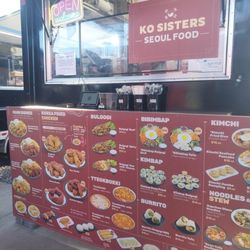 KO Sisters Seoul Food - Food cart w/menu