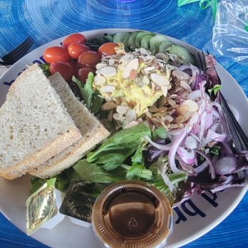 Beyond Bread - My huge salad! Larry curry moe - Bakeries Near Me - Tucson, Arizona