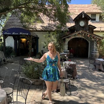 Briar Rose Winery - The front of the winery cottage and little boutique shop on the side. - Wineries Near Me - Temecula, California