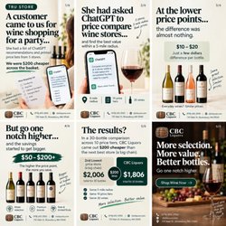 CBC Liquors - Best Wine selection & prices in Westford, Chelmsford, Concord, Littleton area.