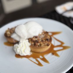 Bourbon Butterscotch Nut Tart