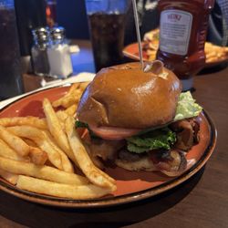 Game On - Original smash burger with added bacon