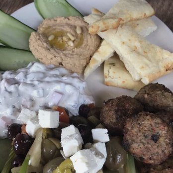 Black Bottle - Lamb meatballs with 4 balls and ALL the things. - New American Near Me - Bellevue, Washington