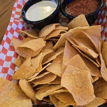 La Palapa Coastal Cantina - Chips, Red & Creamy Jalapeno Salsa - Seafood Near Me - Spring, Texas La Palapa Coastal Cantina - Chips, Red & Creamy Jalapeno Salsa - Seafood Near Me - Spring, Texas