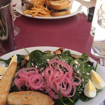 Carnation Cafe - Spinach salad and sour dough melt - American Near Me - Anaheim, California Carnation Cafe - Spinach salad and sour dough melt - American Near Me - Anaheim, California