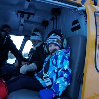 Powderbird - 6 year old Kingsley ready for take-off. - Ski Resorts Near Me - Alta, Utah