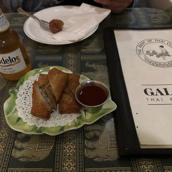 Galanga Thai Restaurant - Crispy Egg Roll - Thai Near Me - Santa Barbara, California