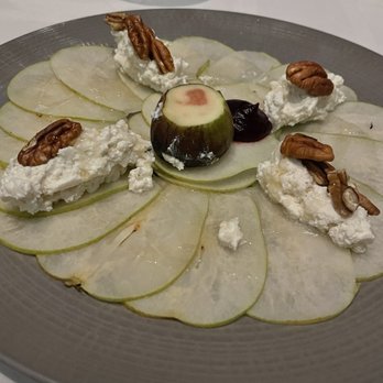 Gustino - Pear carpaccio - Italian Near Me - Cancún, ROO Gustino - Pear carpaccio - Italian Near Me - Cancún, ROO
