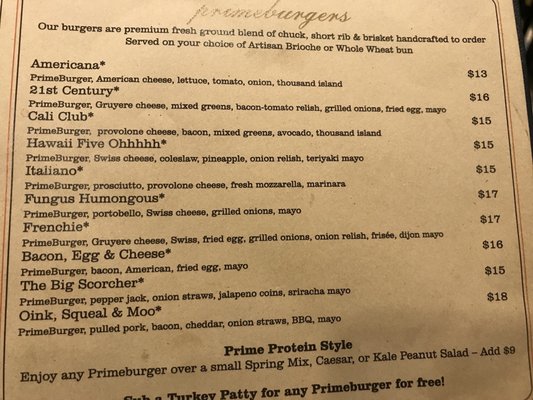 Menu photo 7 Primeburger Las Vegas, NV Menu photo 7 Primeburger Las Vegas, NV