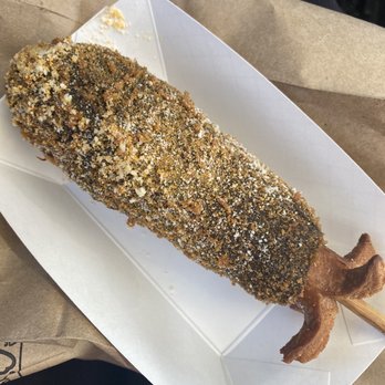 CrunCheese - Squid-Ink Mozzarella cheese hot dog - Hot Dogs Near Me - Las Vegas, Nevada