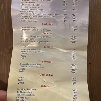 La Baja Cevicheria - Menu - Seafood Near Me - Orange, California La Baja Cevicheria - Menu - Seafood Near Me - Orange, California